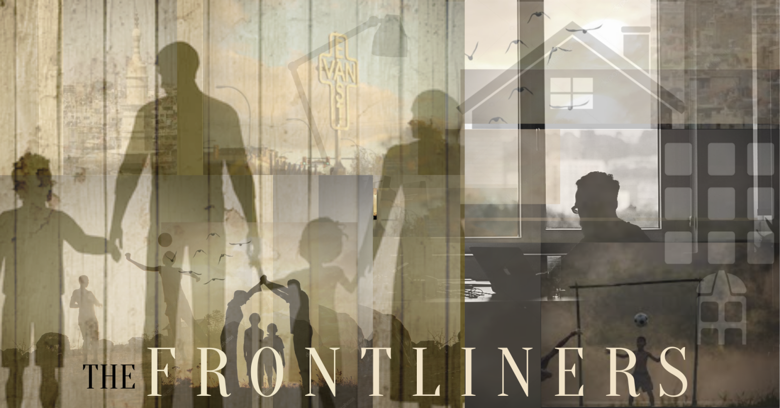A promotional image for The Frontliners workshop production.